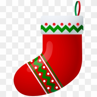 Christmas Stocking Png Clip Art Image - Christmas Socks Decoration Clipart, Transparent Png