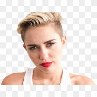 Miley Cyrus Face Png - Miley Cyrus Wrecking Ball Close Up, Transparent Png