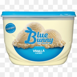 Banana Cream Split In A Jar - Blue Bunny Vanilla Ice Cream, HD Png Download