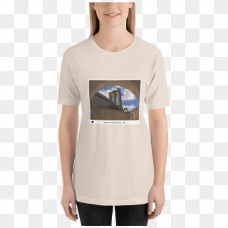 Tav The Duck At The Brooklyn Bridge T-shirt - Shirt, HD Png Download