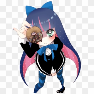 Stocking With Donut By Erodonut Stocking With Donut - Panty & Stocking Png, Transparent Png