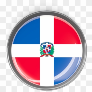 Illustration Of Flag Of Dominican Republic - Dominican Republic Flag, HD Png Download