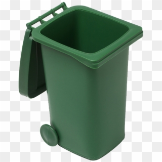 Open Colour Option Gallery - Green Open Trash Can, HD Png Download