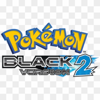 Pokémon Black 2 Logo En - Pokemon Black 2 Logo, HD Png Download