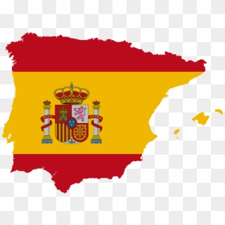 Flag Map Of Greater Spain - Spain Flag, HD Png Download