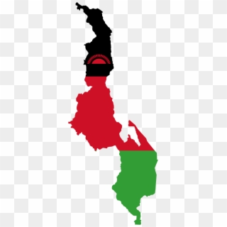 This Free Icons Png Design Of Malawi Flag Map, Transparent Png
