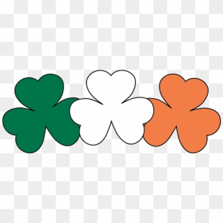 3 Clovers Irish Flag - Transparent Irish Flag Png, Png Download