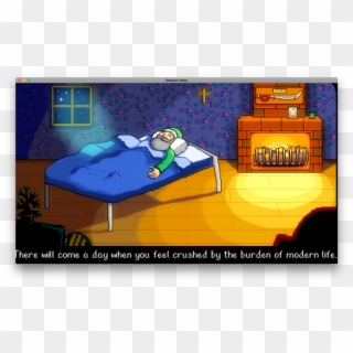 James Thomson - Stardew Valley Grandpa Quote, HD Png Download