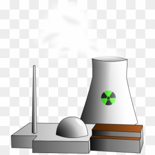 Free Nuclear Power Plant Clip Art - Nuclear Power Plant Clipart, HD Png Download