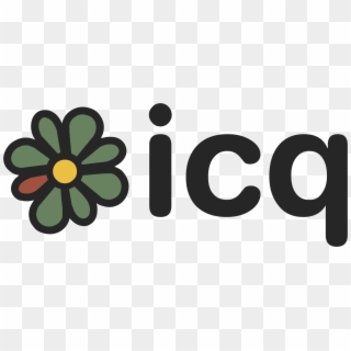 Icq Logo Image With Transparent Background Aol Transparent - Introduction To Instant Messaging, HD Png Download