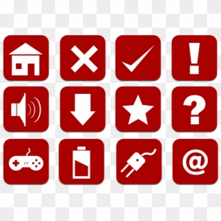 Home, Sound, Download, Delete, Question, Mark, Star, - Icons Web Free Vector, HD Png Download