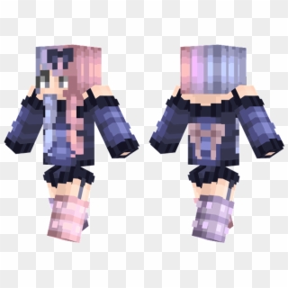 Minecraft Skins - Minecraft Girl Skin Bow, HD Png Download