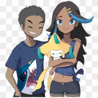 “with Archie And Jirachi ” - Archie And Jirachi, HD Png Download