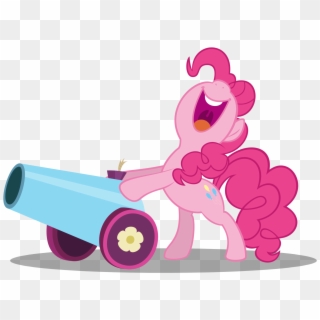 Image Result For Pinkie Pie Cannon - Pinkie Pie And Canon, HD Png Download