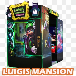 Sega Luigis Mansion - Luigi's Mansion Arcade Cabinet, HD Png Download