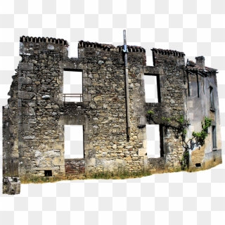 France, Oradoure, Ruins, Memorial, Village - Руины Png, Transparent Png