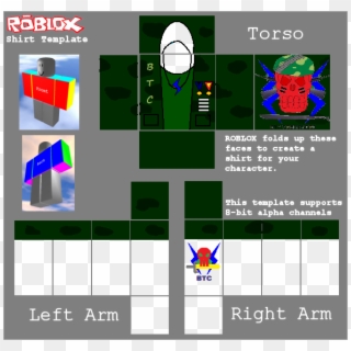 Roblox Shirt Template 198432 - Finished Roblox Shirt Template, HD Png Download