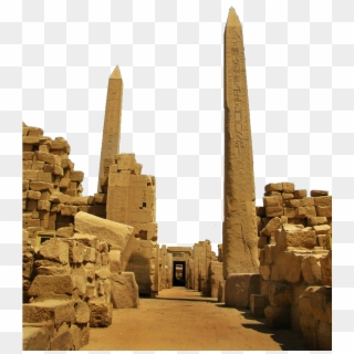 Stone Towers - Karnak, HD Png Download