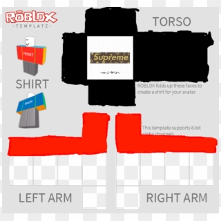 New Sticker Roblox Yellow Shirt Template Hd Png Download