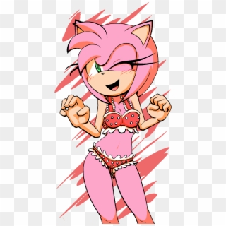 Amy Rose Shadow The Hedgehog Rouge The Bat Summer Of - Amy Rose Bikini, HD Png Download