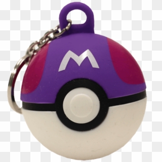 Pokemon - Masterball Keyring - Pokemon Great Ball Keychain, HD Png Download