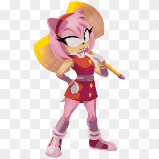 Amy Rose Sonic Boom - Amy Rose Hammer Cosplay, HD Png Download