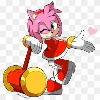861 X 927 2 - Amy The Hedgehog Hammer, HD Png Download