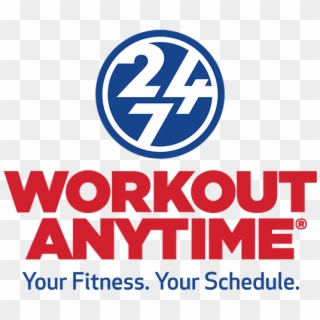 Workout Anytime 24 7 Logo, HD Png Download
