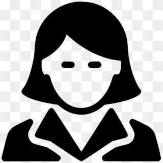 Business Woman Comments - Woman Icon Noun Project, HD Png Download
