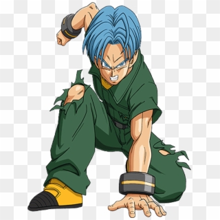 Dragon Ball Z Marron And Trunks - Trunks Dragon Ball Heroes Png, Transparent Png