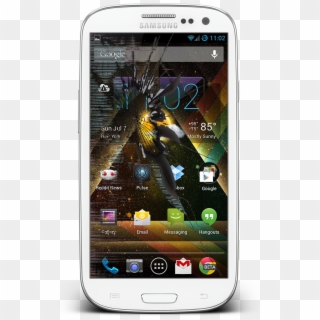 Android Cracked Screen, HD Png Download