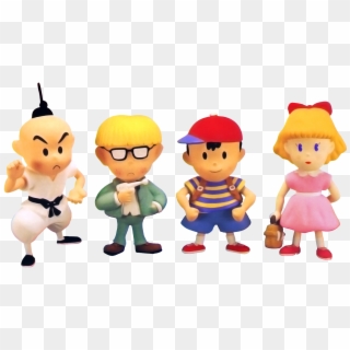 Chosenfour - Earthbound Characters, HD Png Download