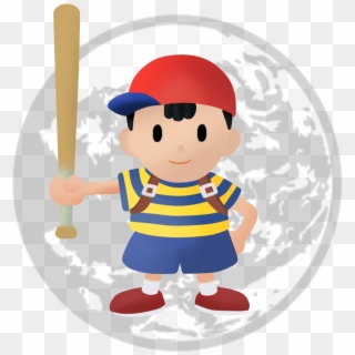 Ness - Smash Bros Earthbound Logo, HD Png Download