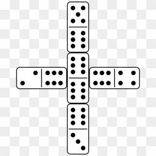 Open - Dominoes Game Set Up, HD Png Download