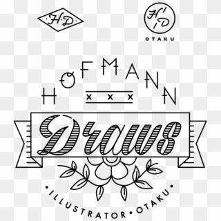 Hofmann Draws - Calligraphy, HD Png Download