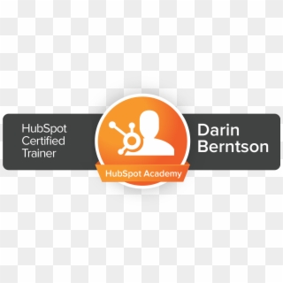 Darin Certified Trainer Badge - Hubspot, Inc., HD Png Download