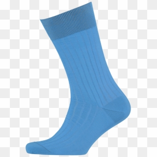 Coloured Socks Sky Blue - Blue Socks Png, Transparent Png