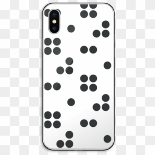 Domino Skin Iphone Xs - Polka Dot, HD Png Download