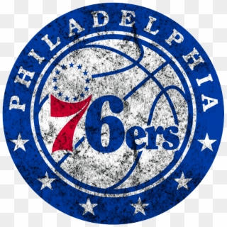 Fathead Philadelphia 76ers Logo Wall Graphic , Png, Transparent Png