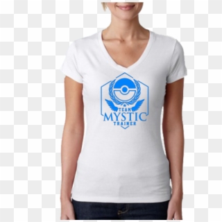 Ladies' Sporty V - Camisetas Blancas De La Mujer Maravilla, HD Png Download