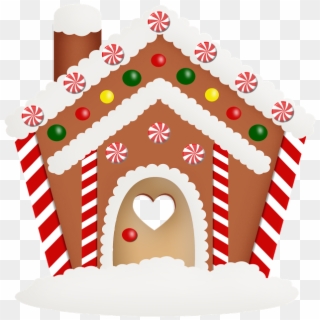 Gingerbread House - Clip Art Gingerbread House Png, Transparent Png