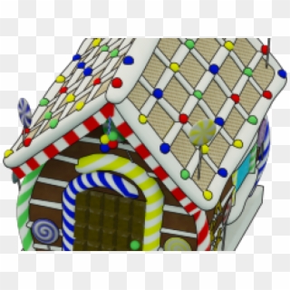 Town Clipart Gingerbread House - Gingerbread House, HD Png Download