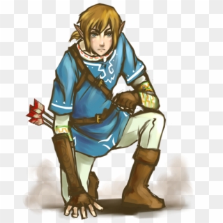Link Fan Art From Next Zelda Wiiu Game - Cartoon, HD Png Download