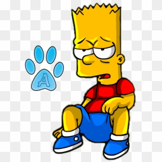 Bart Simpson Png - Imagenes De Anime Los Simpson, Transparent Png