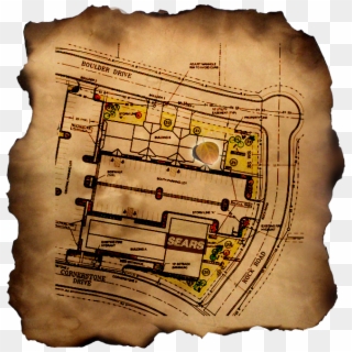 Treasure Map - Plan, HD Png Download