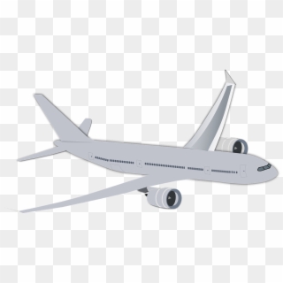 767 Plane Clipart, HD Png Download