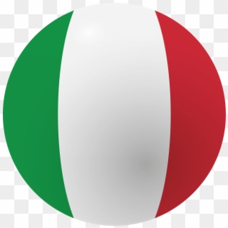 Italy Flag - Circle, HD Png Download