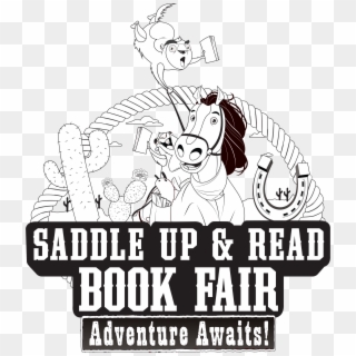 Saddle Up & Read Book Fair Clip Art - Saddle Up And Read Book Fair, HD Png Download