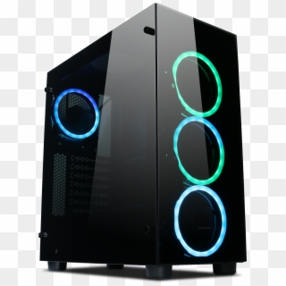 The Tecware Void Is A Sleek, Compact Size Mid Tower - Void Computer Case, HD Png Download