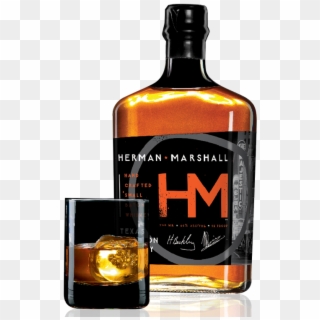 Hermanbottle Glass - Herman Marshall Whiskey, HD Png Download